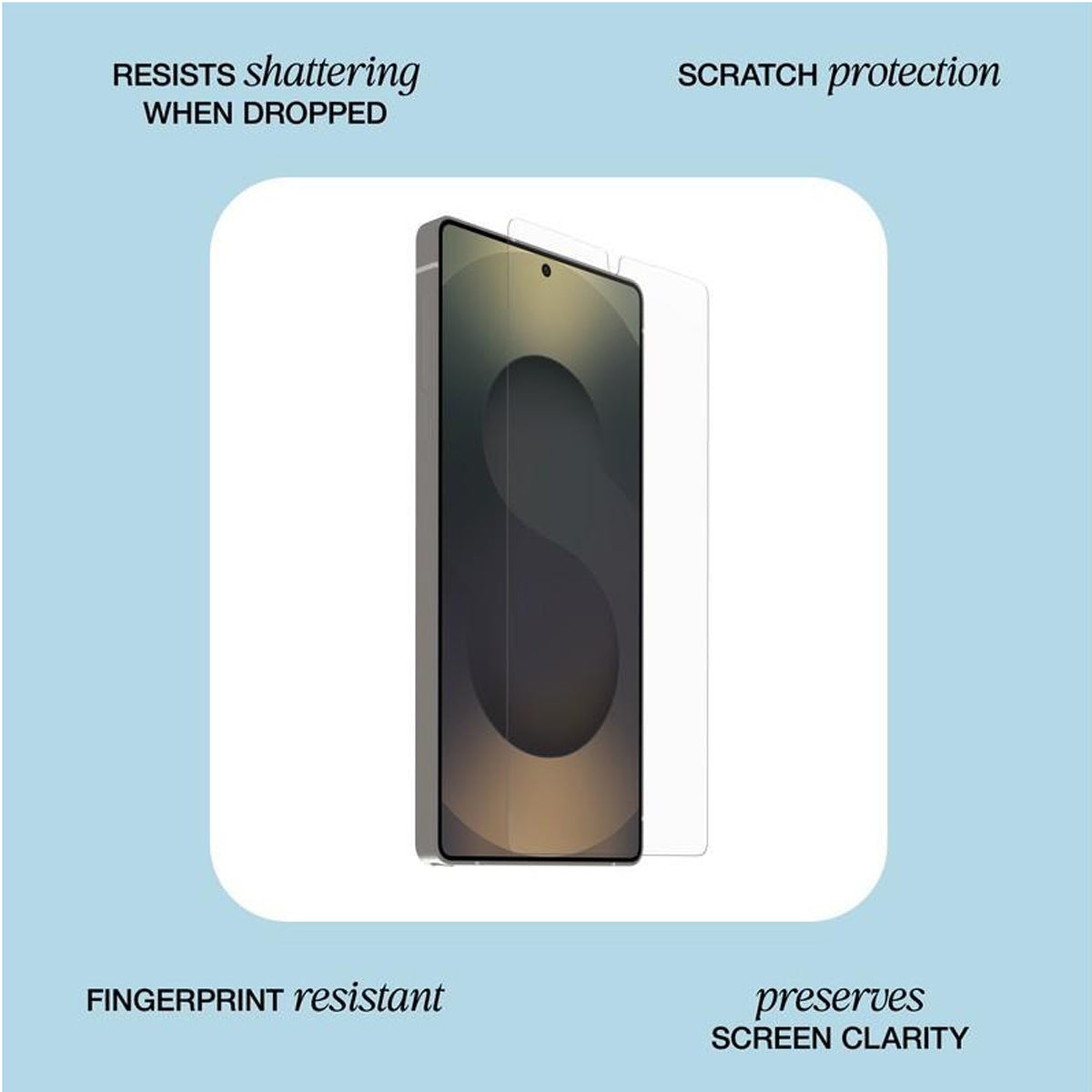 OtterBox Glass Screen Protector Suits for Samsung Galaxy S26 - Clear