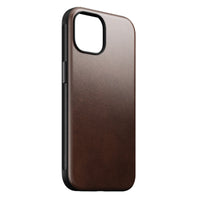 NOMAD Leather Case for iPhone 17e/16e/15/14 - Brown Horween