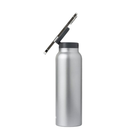 Ringo Water Bottle with Magnetic Phone Mount 950ml (32oz) - Stainless