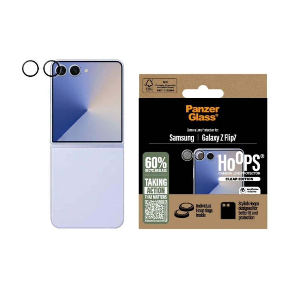 PanzerGlass Hoops Lens Protector for Samsung Galaxy Z Flip 7