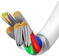 Thumbnail for Baseus Superior Series USB-C to Lightning 20W Fast Charging Cable  Cord 2M - White