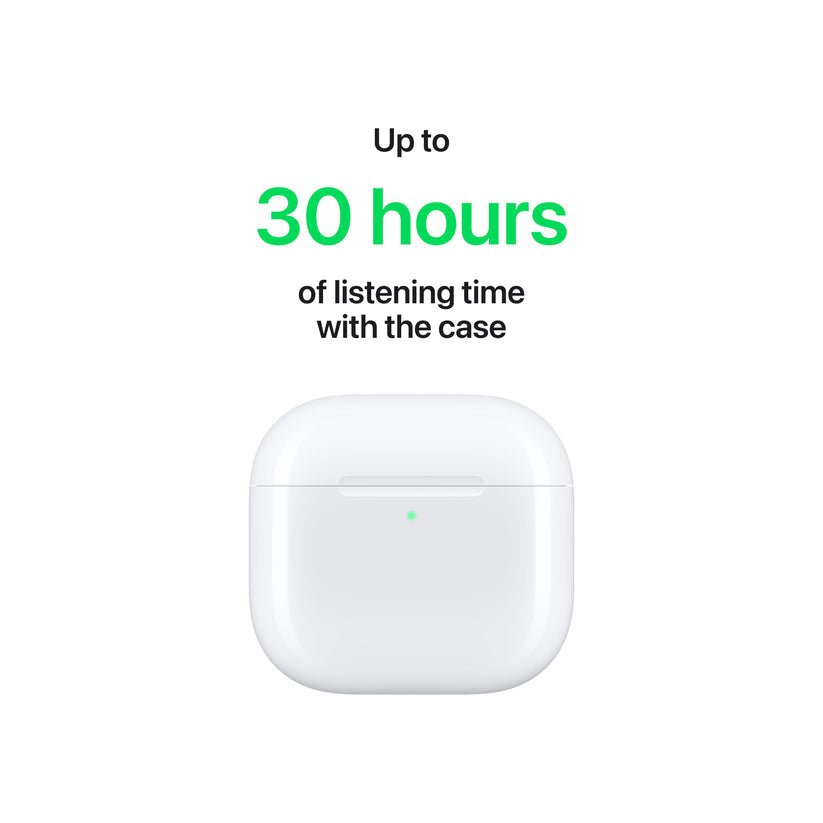 Apple AirPods 4 with Active Noise Cancellation - White