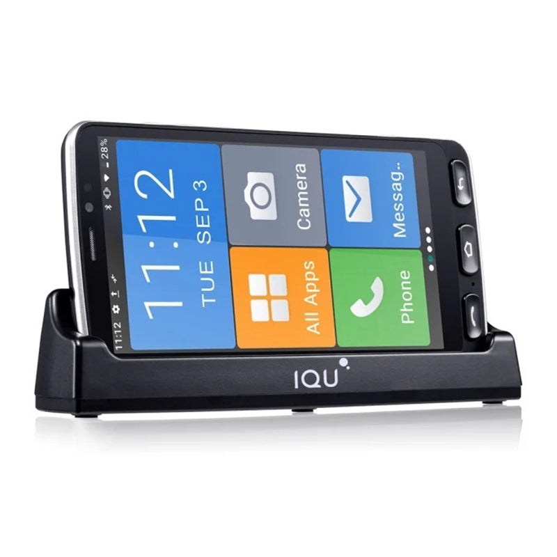 IQU SmartEasy Q50 4G 16GB Smartphone- Black