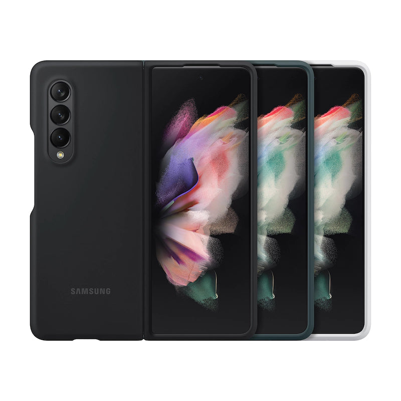 Samsung Silicone Cover for Galaxy Fold3 - Black