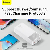 Thumbnail for Baseus 20W 30000mAh Bipow Digital Display Power bank - White