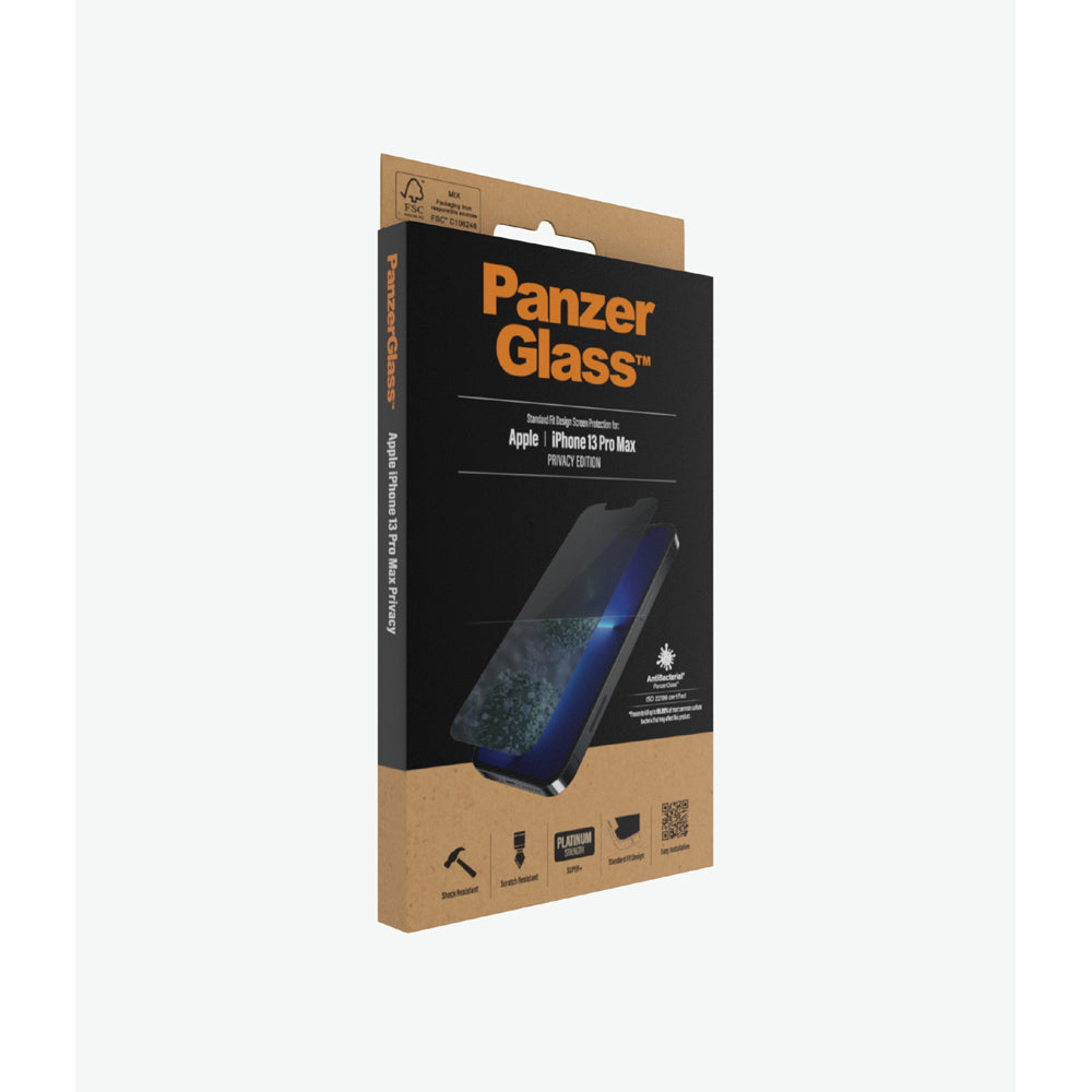 PanzerGlass AntiBacterial iPhone 13 Pro Max Screen Protector