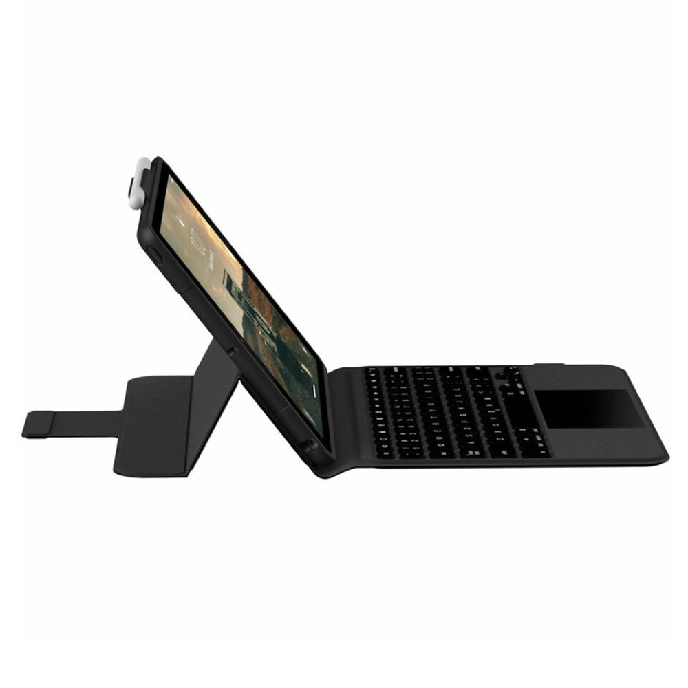 UAG Rugged Integrated iPad (10.2") Bluetooth Keyboard Case with Trackpad - Black