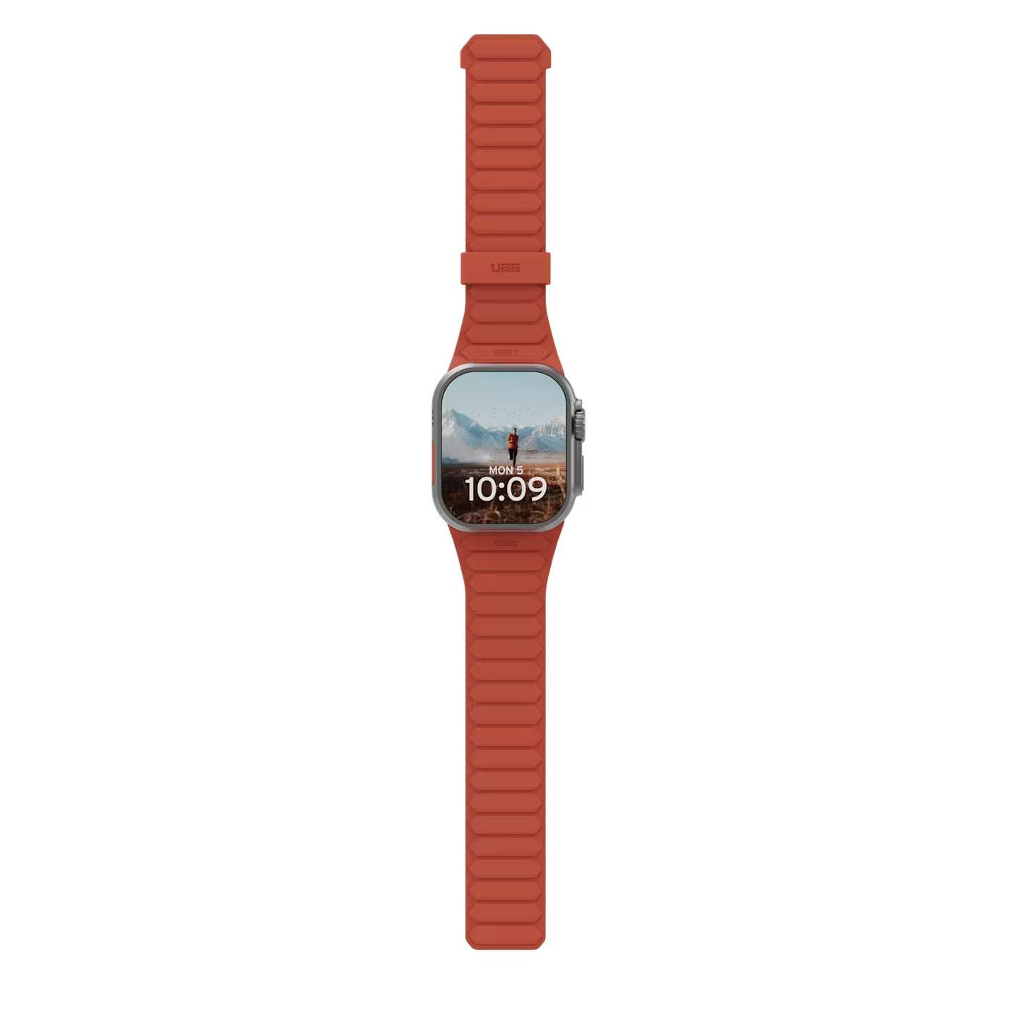 UAG Pathfinder Strap for Apple Watch (44-46mm/ULTRA) - Olive/Rust