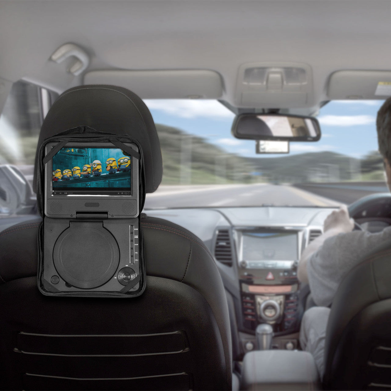 Laser Portable DVD Player 7 inch