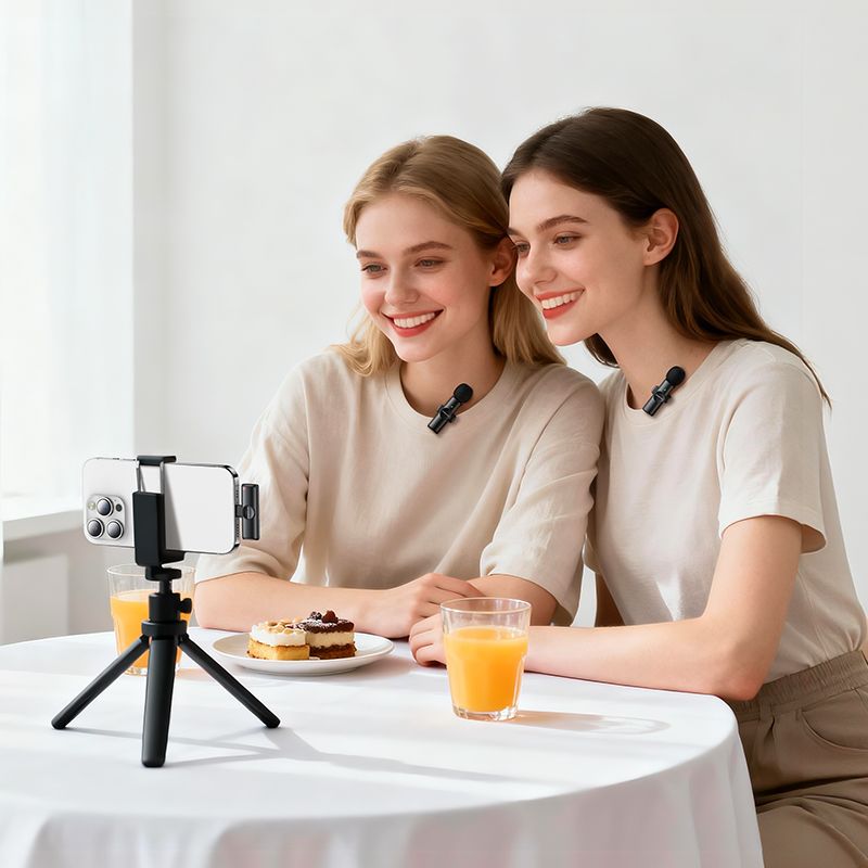 Borofone BFK16 Wireless IP Microphone Clip-on - Black