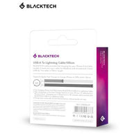 Thumbnail for BLACKTECH USB-A To Lightning Fast Charging Cable 100cm - White