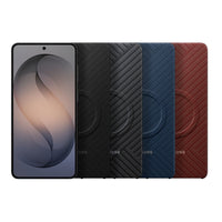 Thumbnail for Samsung Galaxy S26+ Carbon Magnet Case - Dark Blue