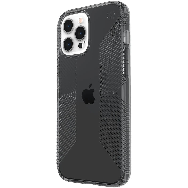 Speck Presidio Perfect Clear Grip Suits iPhone 12 Pro Max - Black Obsidian