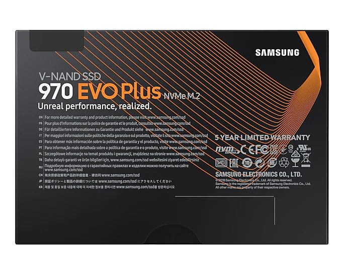 Samsung 970 EVO Plus 500 GB Solid State Drive - M.2 2280 Internal - PCI Express NVMe