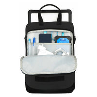 STM Ace Eco Vertical Super Cargo Laptop Shoulderbag - Black