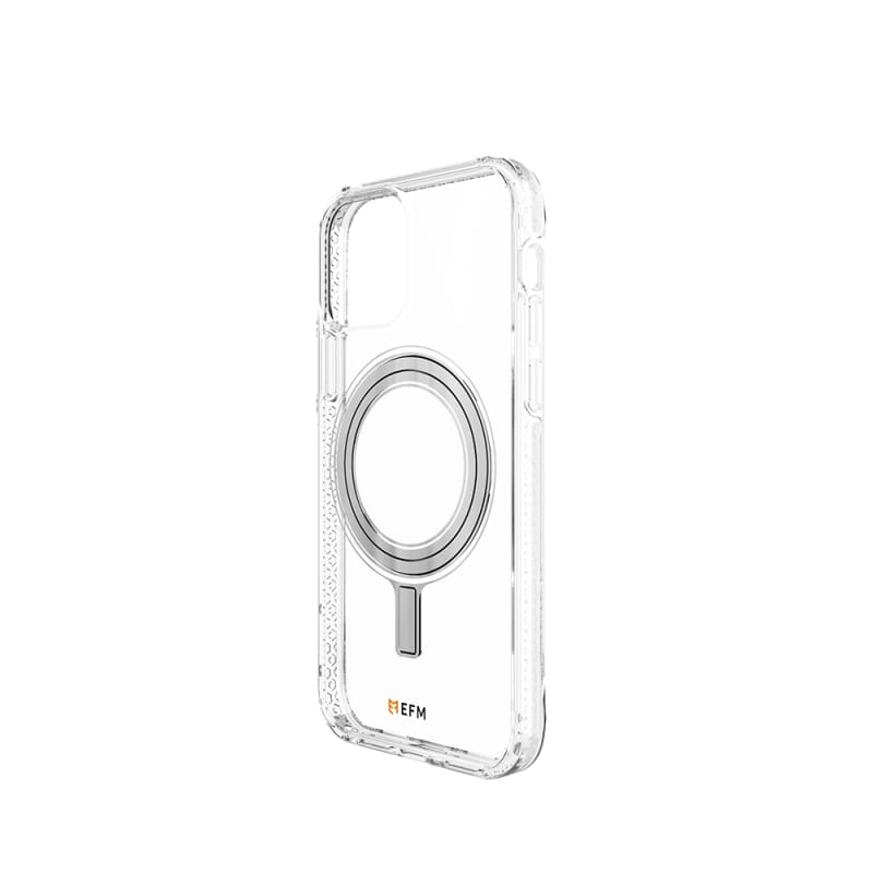 EFM Zurich Flux Case Armour Compatible with MagSafe-For iPhone 12/12 Pro 6.1 - Clear