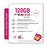 Thumbnail for Telsim $59.90 Prepaid Sim Card Starter Kit Pack