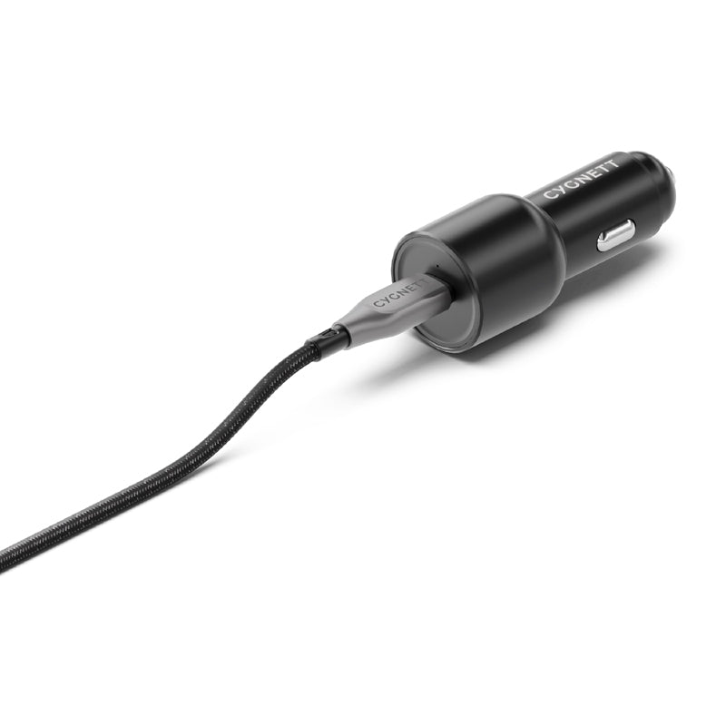 Cygnett CarPower 65W USB-C PD Premium Laptop Car Charger