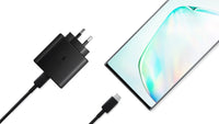 Thumbnail for Samsung 45W AC Charger Power Adapter(2024 MODEL) with extra-long 1.8m USB-C Cable - Black