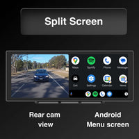 Laser 12-inch CarPlay Android Auto Dual Camera