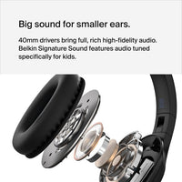 Thumbnail for Belkin SoundForm Inspire USB-C Wireless Over-Ear Headset for Kids- Black