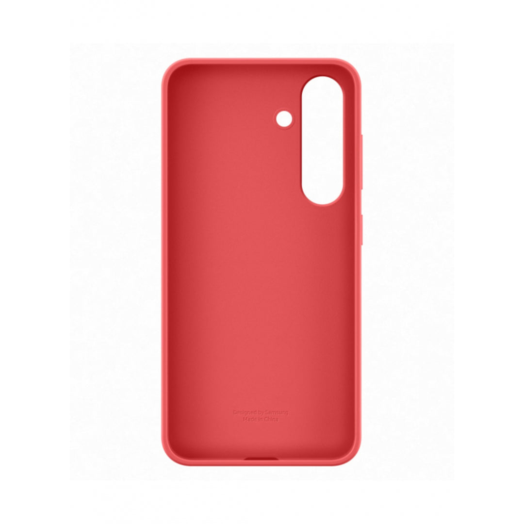 Samsung Genuine Silicone Case for Galaxy S25+ (S25 Plus) - Red