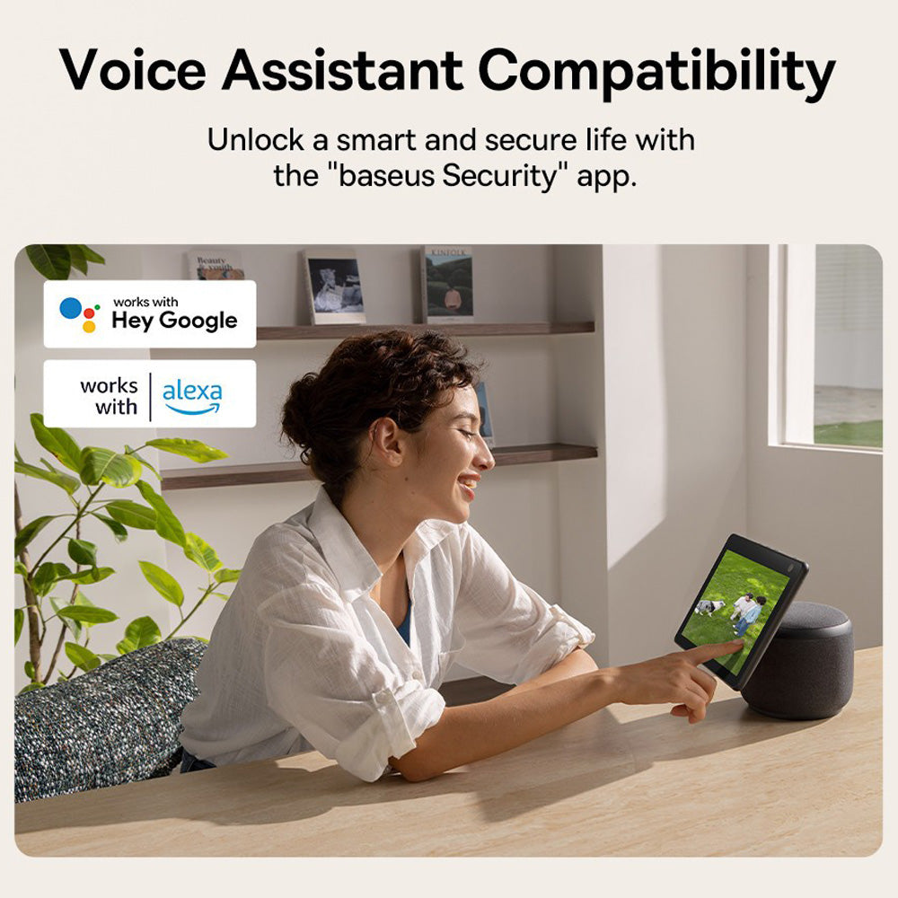 Baseus Security S2 Outdoor Camera 4K - White