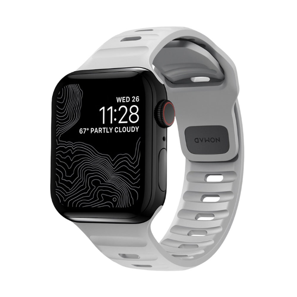 NOMAD Sport Band for Apple Watch (44-46mm/ULTRA) - Lunar Gray