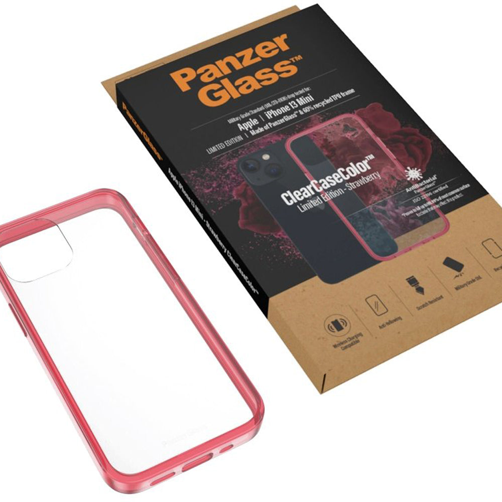 Panzerglass Strawberry Limited Edition Clear Case for Apple Iphone 13 Mini