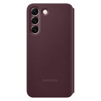 Thumbnail for Samsung Galaxy Smart Clear View Cover for Galaxy S22 - Burgundy