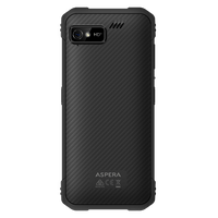 Thumbnail for Aspera R10  IP68 Rugged (128GB/4GB) 4G Tap&Pay Dual SIM Smartphone - Black