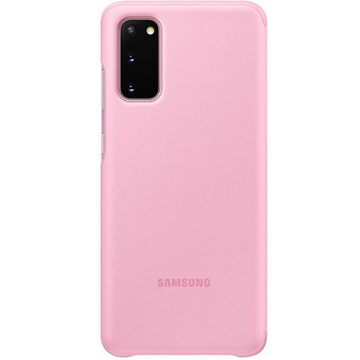 Samsung Galaxy S20 Clear View Cover - Pink