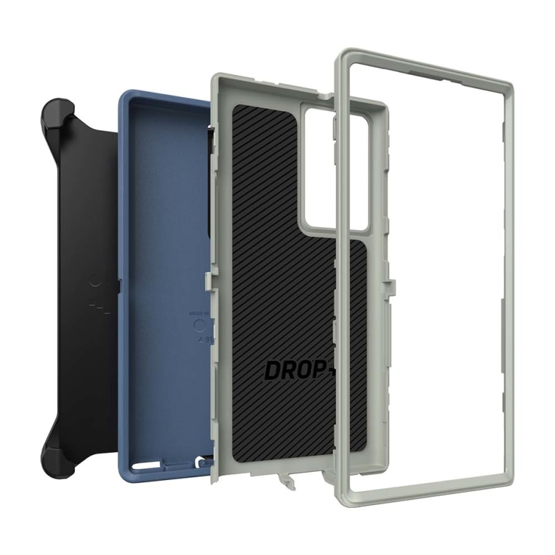 Otterbox Defender Case For Samsung Galaxy S22 Ultra (6.8) - Fort Blue