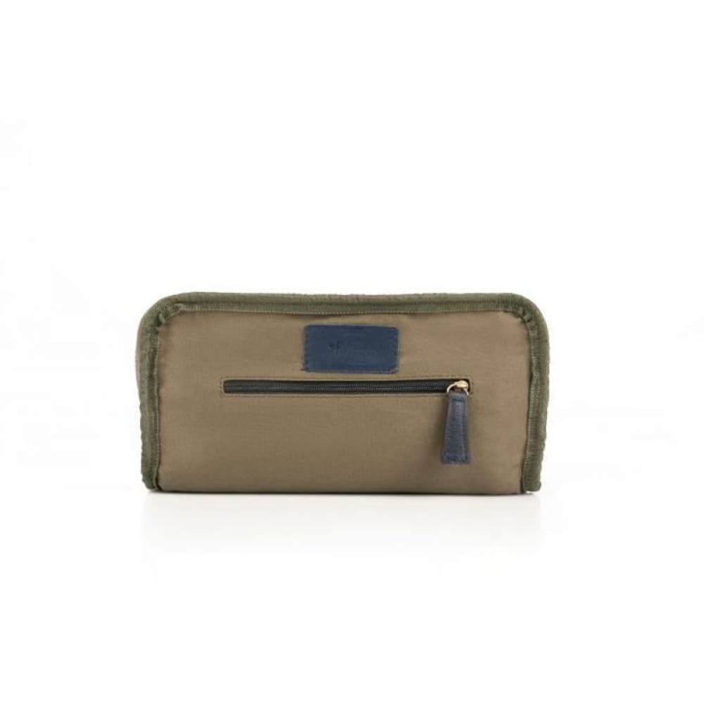 Leather United Unisex Dopp Toiletry Kit Bag - Navy Blue (Genuine Leather)