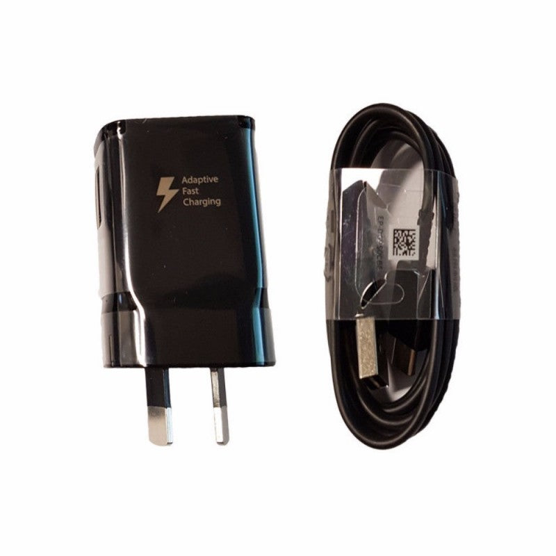 Samsung 9V Fast Charging Adapter Travel Charger - Black