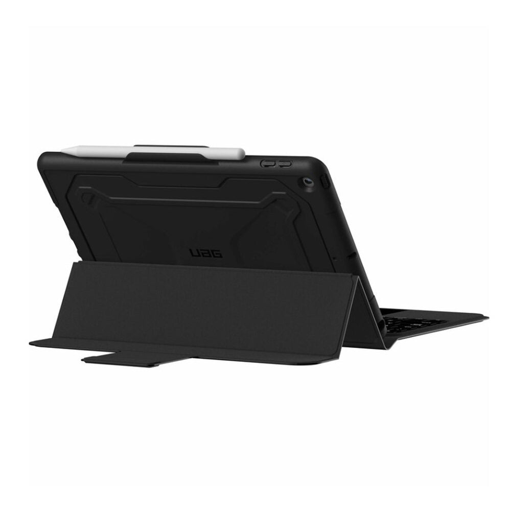 UAG Rugged Integrated iPad (10.2") Bluetooth Keyboard Case with Trackpad - Black