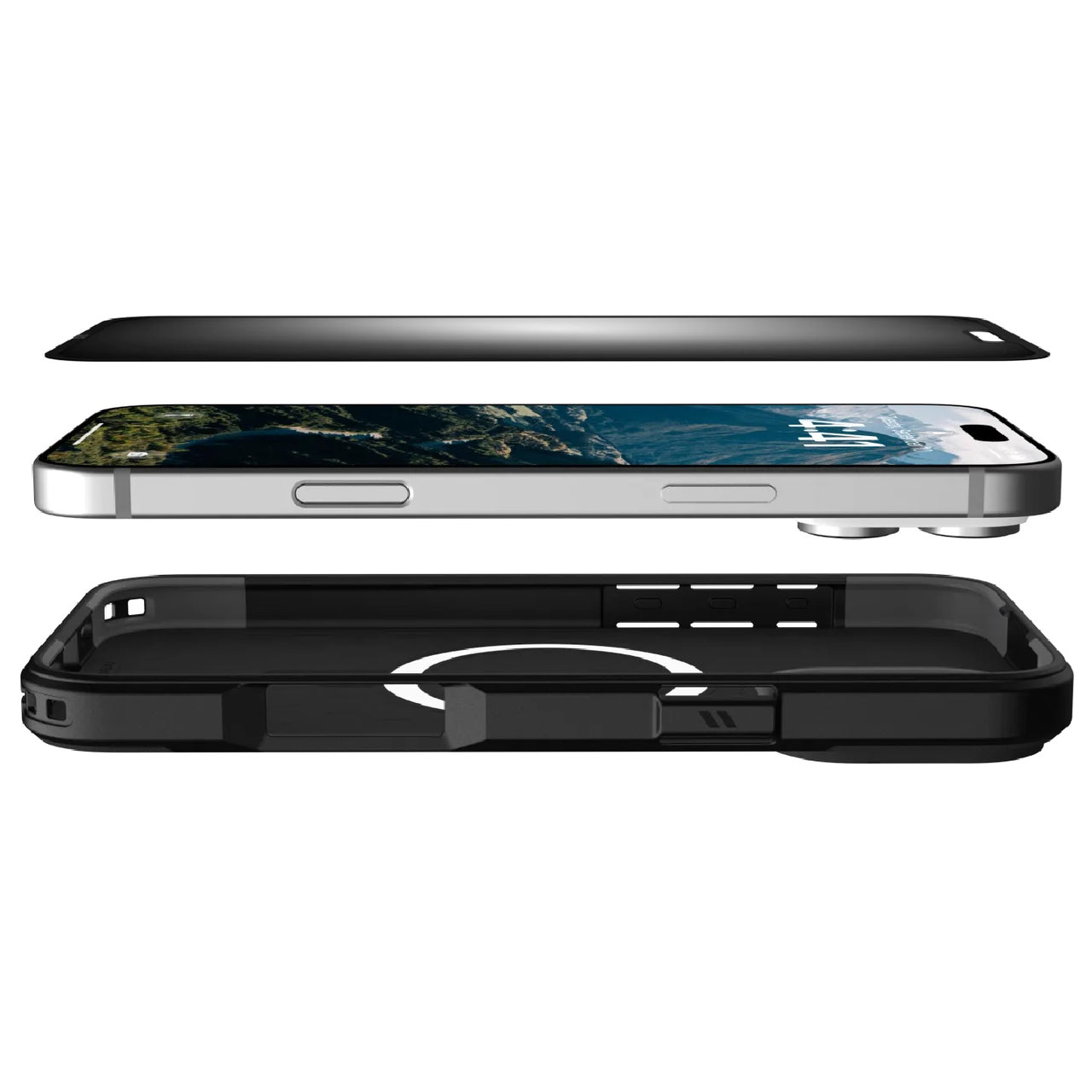 UAG Removable Privacy Screen Protector for Apple iPhone 16/ iPhone 15 (6.1")