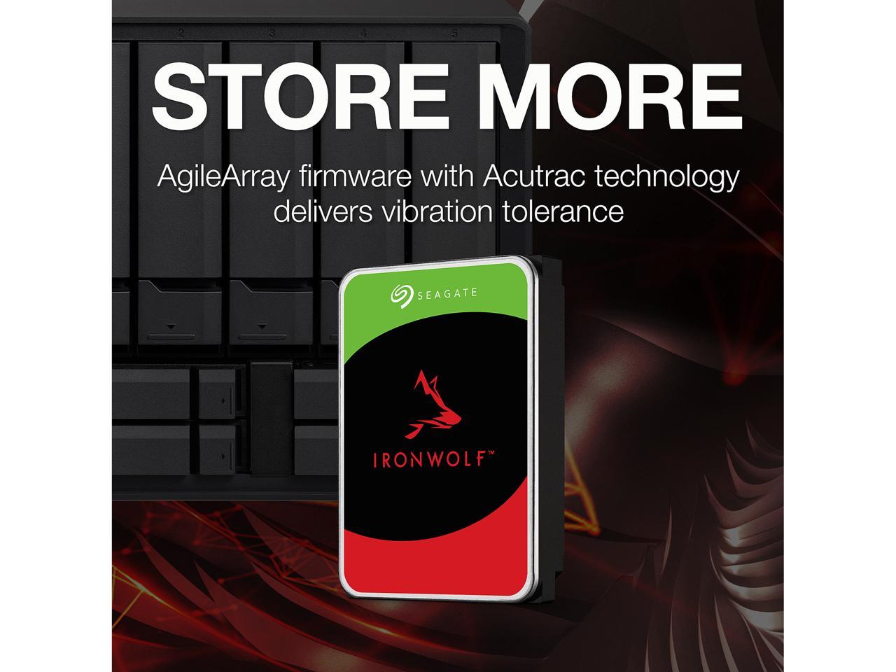 Seagate IronWolf 8 TB NAS 8.89 cm SATA 6 Gb/s 7200 RPM 256 MB Internal Hard Drive