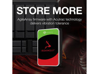 Thumbnail for Seagate IronWolf 8 TB NAS 8.89 cm SATA 6 Gb/s 7200 RPM 256 MB Internal Hard Drive