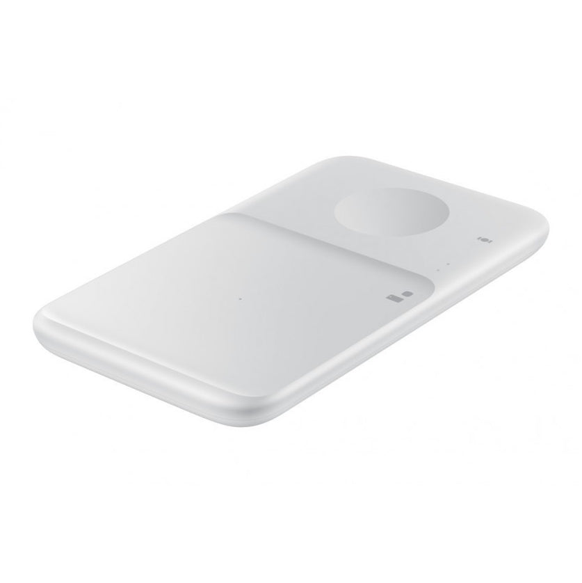 Samsung Wireless Charger and Duo Charging Pad - with AC Charger - White