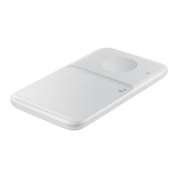 Thumbnail for Samsung Wireless Charger and Duo Charging Pad - with AC Charger - White