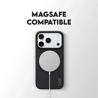 CARE by PanzerGlass Discovery ARAMID Fibre MagSafe Case for iPhone 18 Pro, 17 Pro - Black