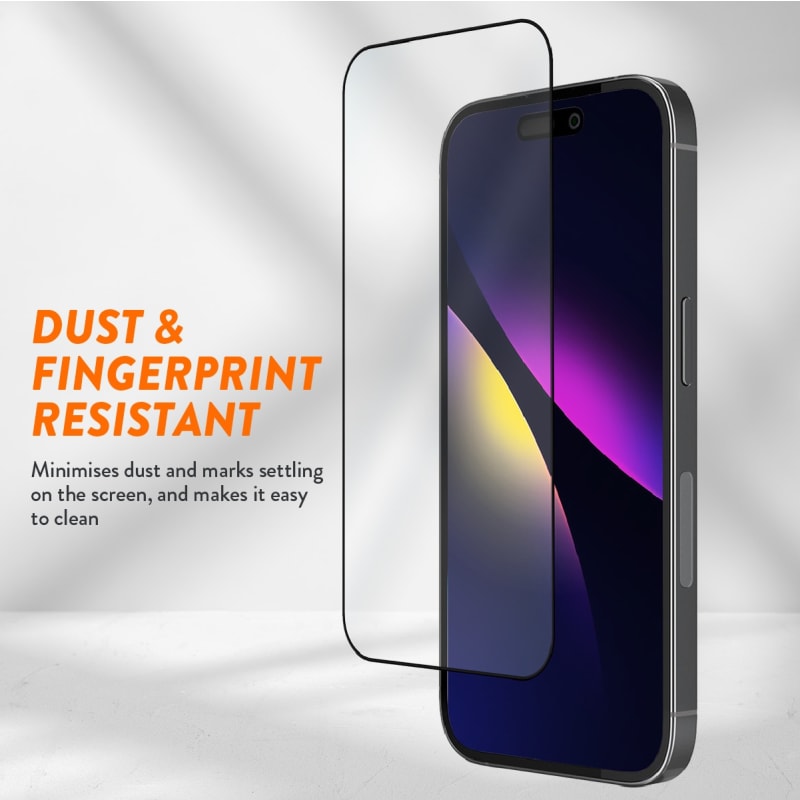 EFM Impact Glass Screen Armour For iPhone 15 - Clear