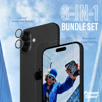 Thumbnail for PanzerGlass 2-in-1 Bundle for iPhone 16 Plus - Clear