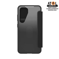 Thumbnail for OtterBox React Folio Case for Samsung Galaxy S25 - Black Crystal
