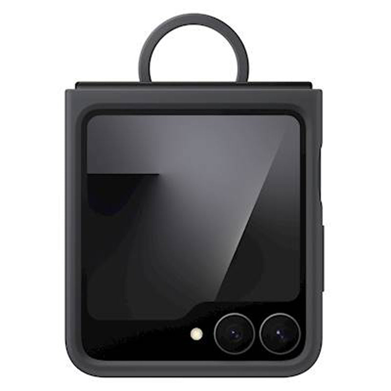 Samsung Silicone Ring Case for Galaxy Z Flip7FE / Flip6 - Black