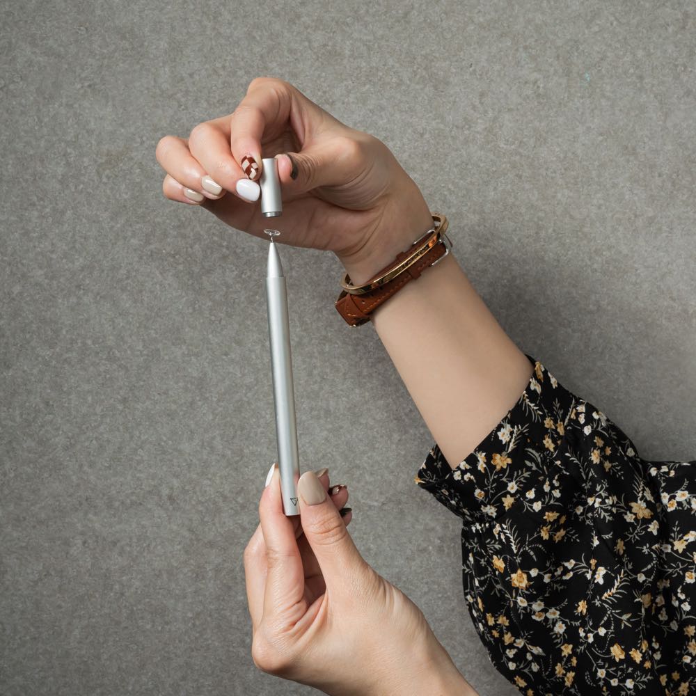 Adonit Neo Lite Writing/Drawing Stylus - Silver