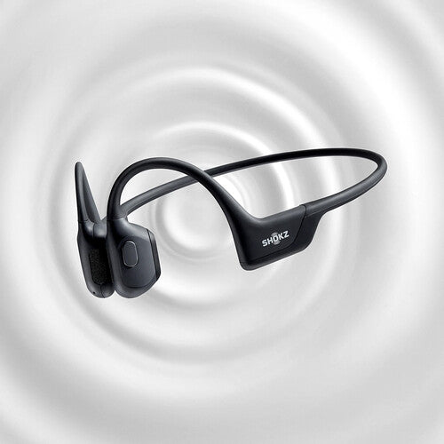 Shokz OpenRun Pro Premium Bone Conduction Open-Ear Sport Headphones - Black