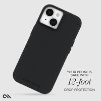 Thumbnail for Case-Mate Silicone MagSafe Case For iPhone 15 - Black