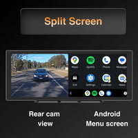 Navig8r 12-inch CarPlay Android Auto Dual Camera